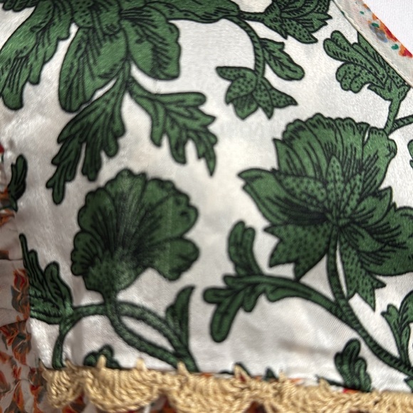 THML Boho Floral Tassel Top | Size XS - Picture 4 of 5